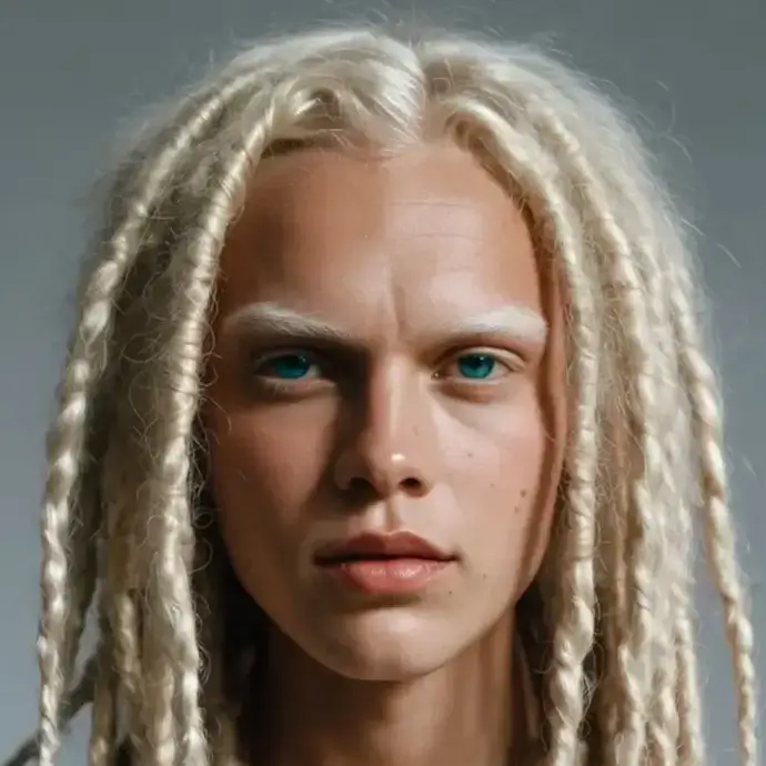 A diverse young man who celebrates equality and diversity.