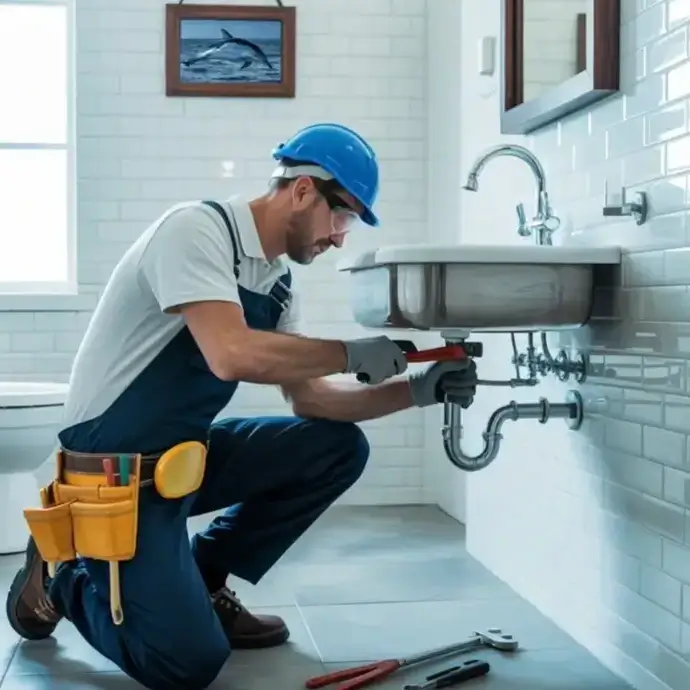 Stainless steel taps fitted to the method statement and following the risk assessment