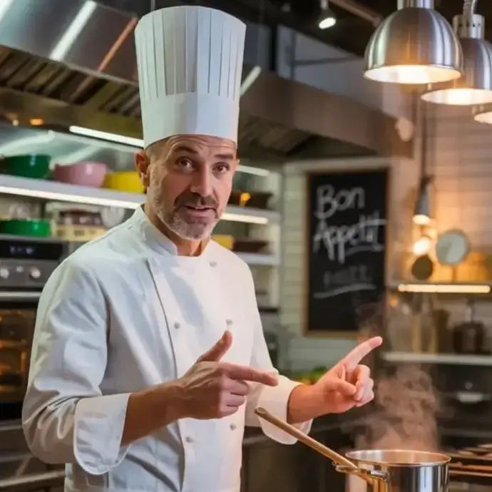 Level 3 Food Safety: Chefs giving food safety instructions