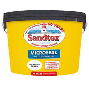 Sandtex Microseal Textured Masonry Paint