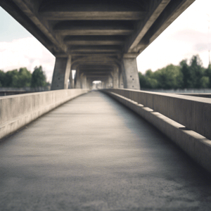 Concrete bridge