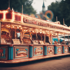 Fair side stalls