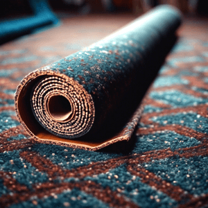 Roll of carpet