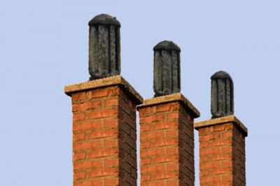 Asbestos chimney pots