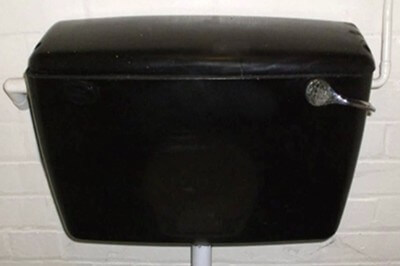 Asbestos cistern