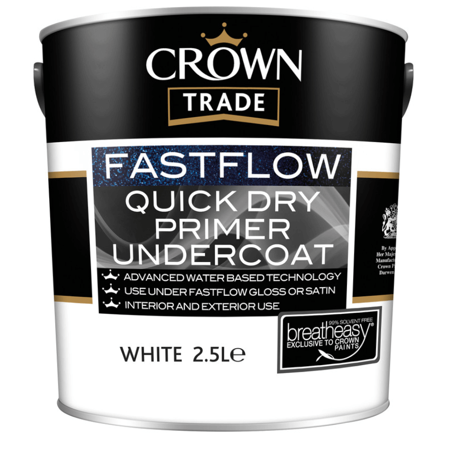 Crown Quick Drying Fastflow Primer Undercoat