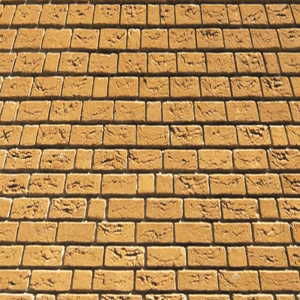 freshly pointed wall