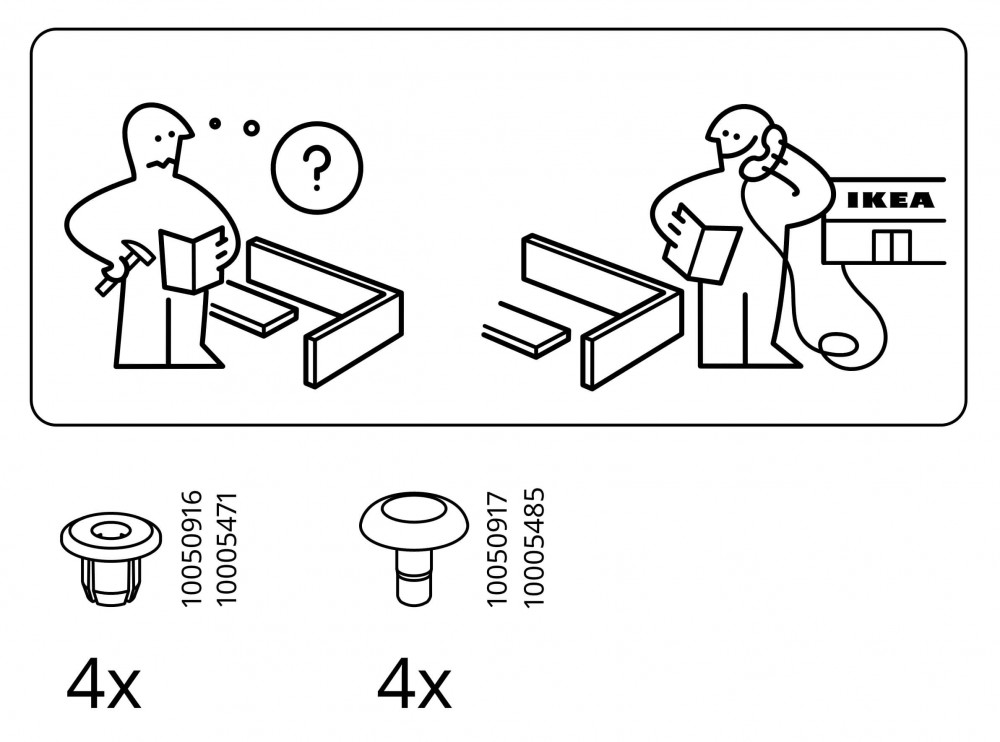 Ikea method statement in pictograms